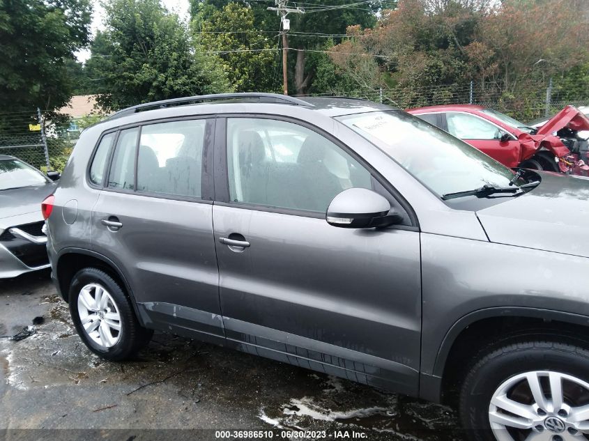 2015 VOLKSWAGEN TIGUAN S - WVGAV7AX5FW613369