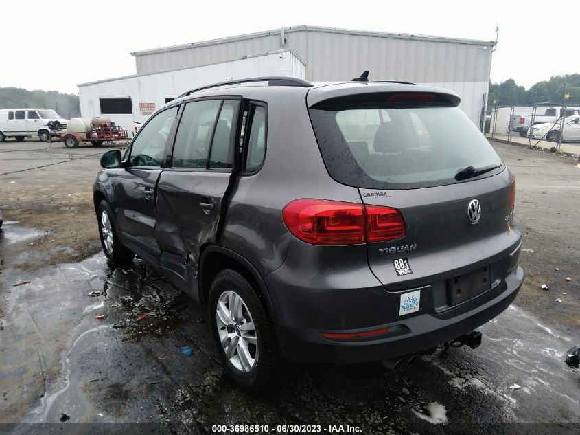 2015 VOLKSWAGEN TIGUAN S - WVGAV7AX5FW613369