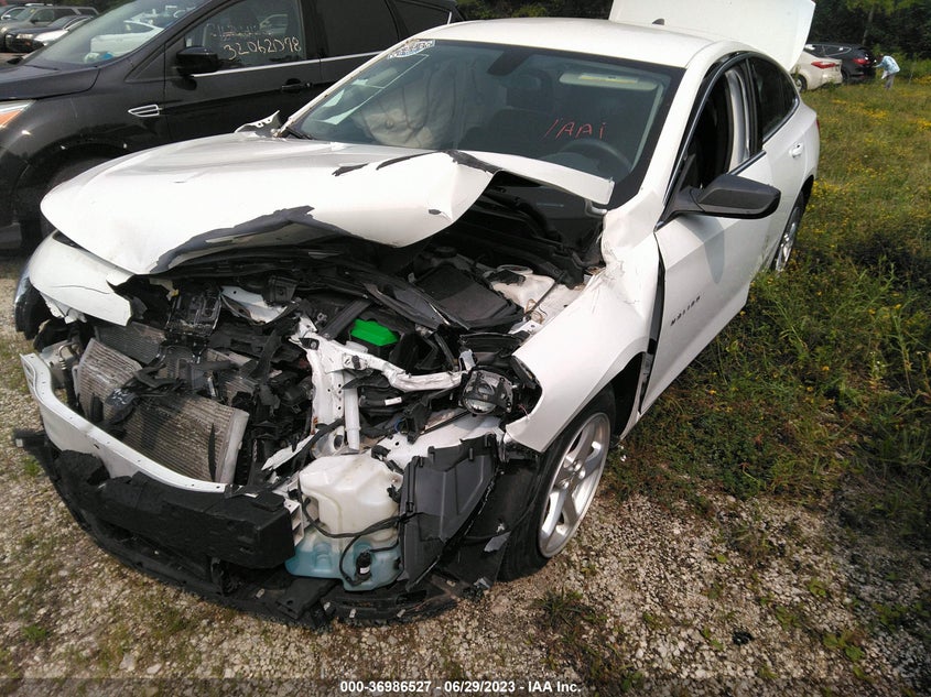 VIN 1G1ZC5ST1JF286483 2018 CHEVROLET MALIBU LS