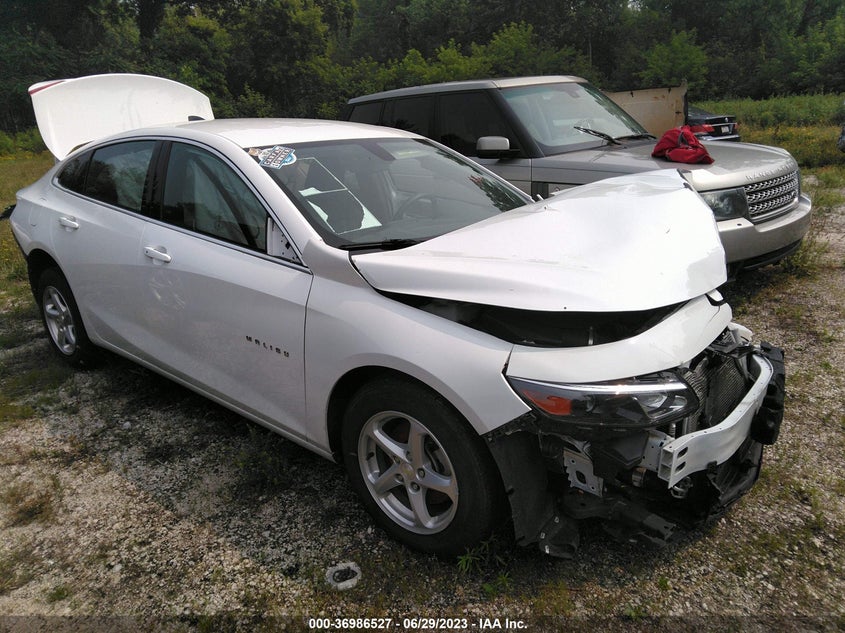 VIN 1G1ZC5ST1JF286483 2018 CHEVROLET MALIBU LS