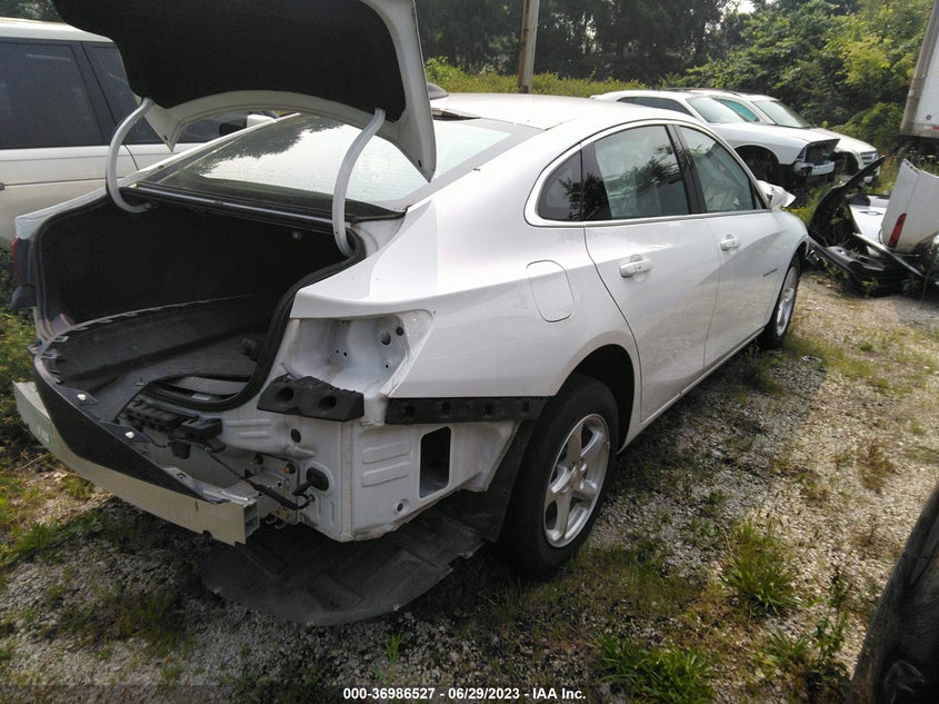 VIN 1G1ZC5ST1JF286483 2018 CHEVROLET MALIBU LS