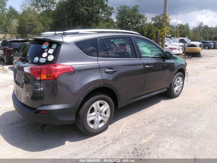 2013 TOYOTA RAV4 LE - 2T3BFREV2DW031073