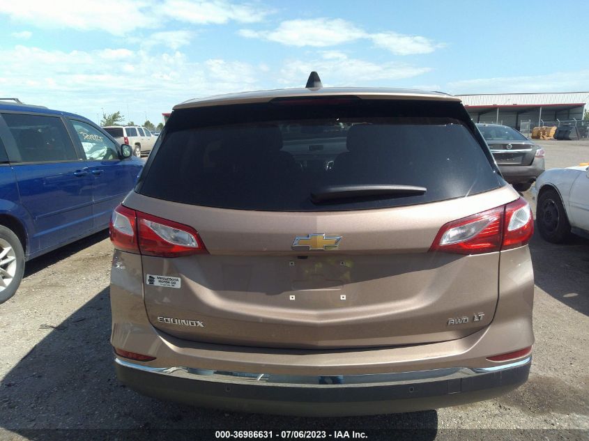 2018 CHEVROLET EQUINOX LT - 2GNAXSEV7J6214158