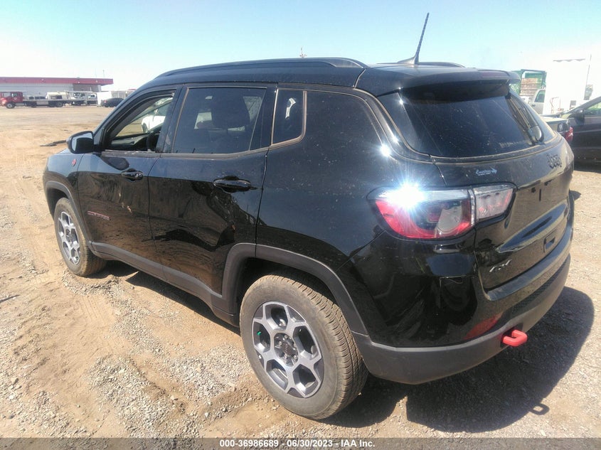 VIN 3C4NJDDB2NT195597 2022 JEEP COMPASS TRAILHAWK
