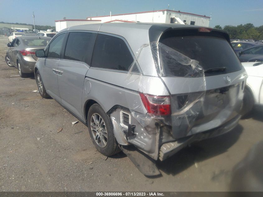2013 HONDA ODYSSEY EX-L - 5FNRL5H67DB062099