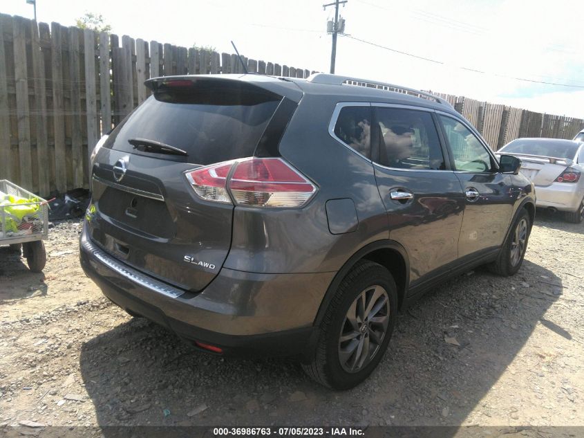 2016 NISSAN ROGUE SL - 5N1AT2MV3GC740658