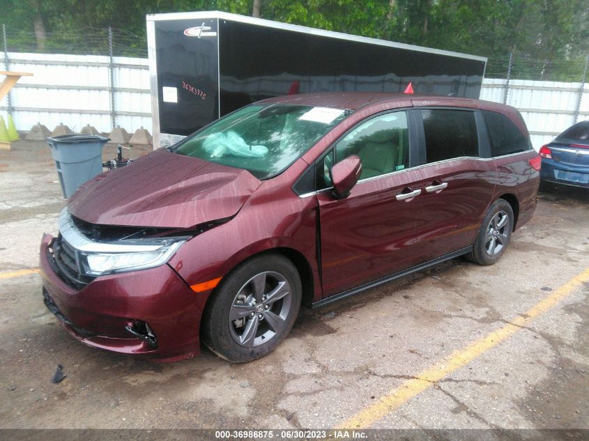 2021 HONDA ODYSSEY EX - 5FNRL6H56MB016373