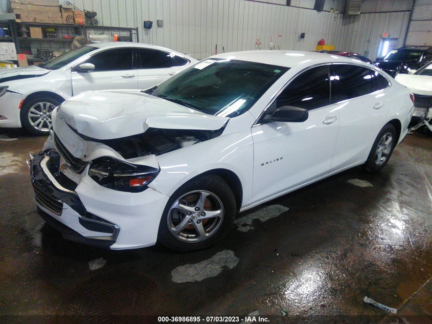 VIN 1G1ZB5ST6JF290712 2018 CHEVROLET MALIBU LS