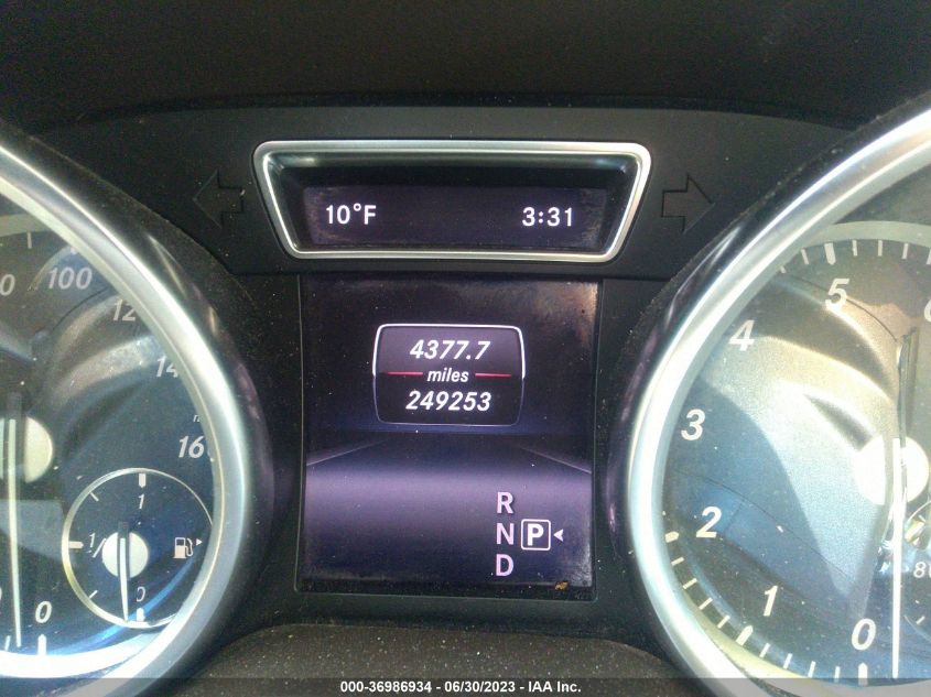 2014 MERCEDES-BENZ M-CLASS ML 350 - 4JGDA5JB1EA301403