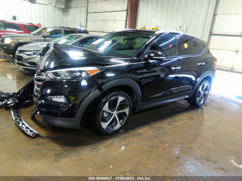 2016 HYUNDAI TUCSON LIMITED - KM8J33A2XGU189445