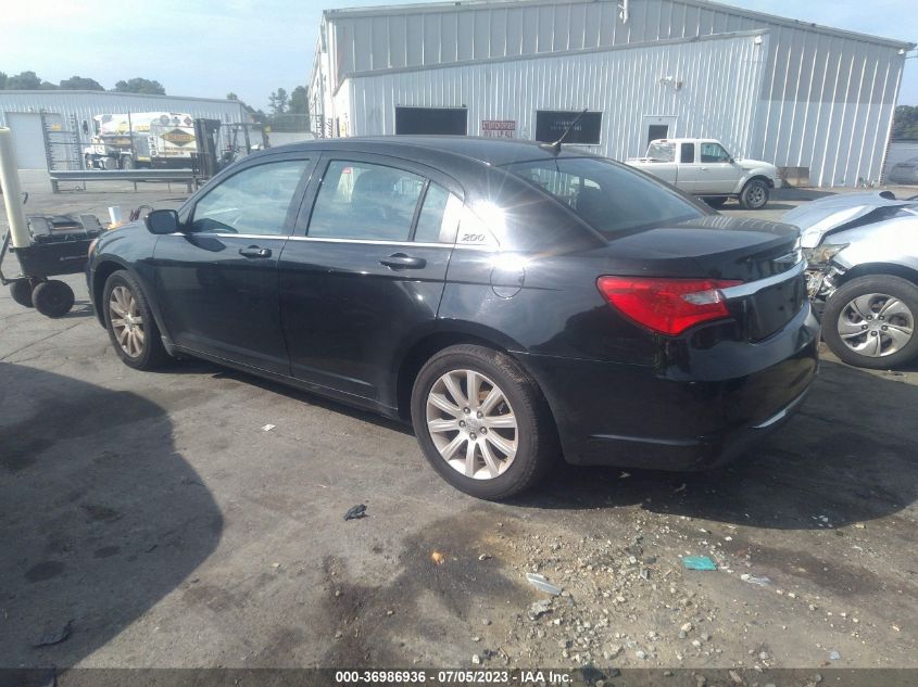 2013 CHRYSLER 200 TOURING - 1C3CCBBB3DN763108