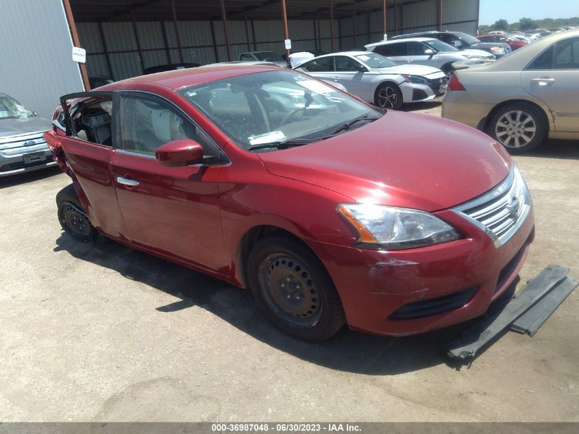 2014 NISSAN SENTRA S - 3N1AB7AP2EL627962