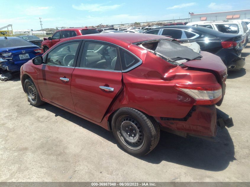 2014 NISSAN SENTRA S - 3N1AB7AP2EL627962