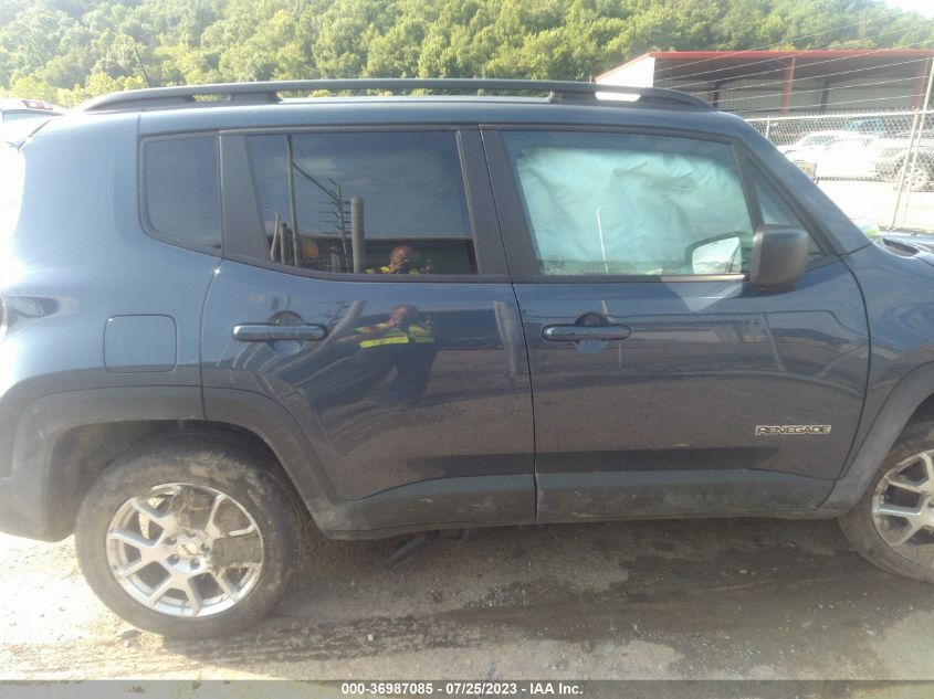 2022 JEEP RENEGADE LATITUDE - ZACNJDB13NPN82416