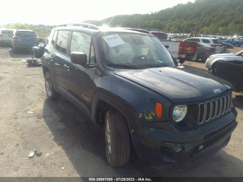 ZACNJDB13NPN82416 Jeep Renegade LATITUDE