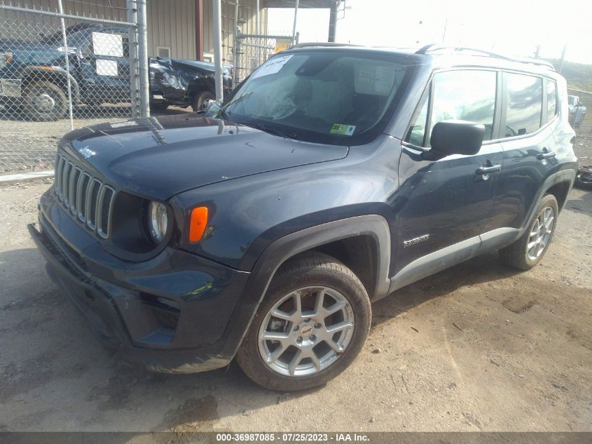 2022 JEEP RENEGADE LATITUDE - ZACNJDB13NPN82416