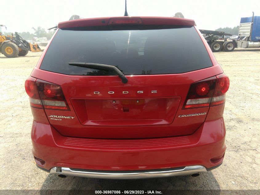 2017 DODGE JOURNEY CROSSROAD PLUS - 3C4PDDGG9HT553340