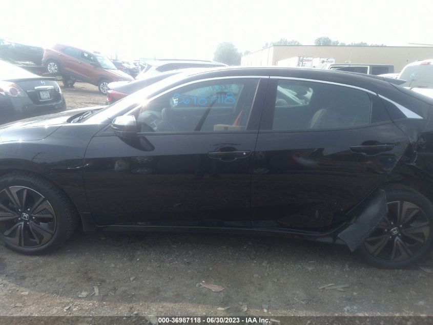 2018 HONDA CIVIC HATCHBACK EX - SHHFK7H56JU406427