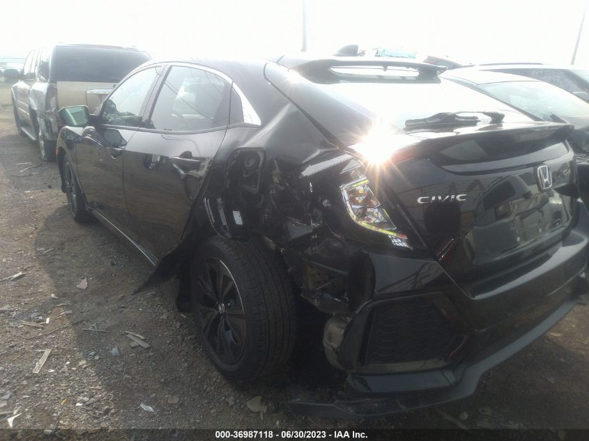 2018 HONDA CIVIC HATCHBACK EX - SHHFK7H56JU406427