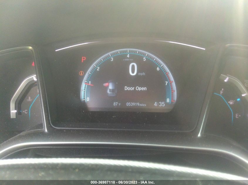 2018 HONDA CIVIC HATCHBACK EX - SHHFK7H56JU406427