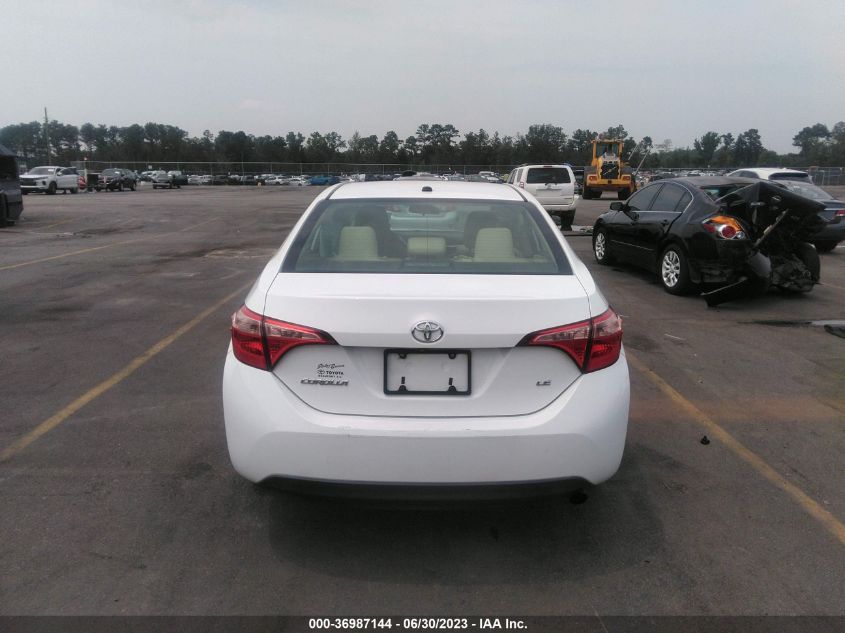 2017 TOYOTA COROLLA L/LE/XLE/SE - 2T1BURHE1HC775541