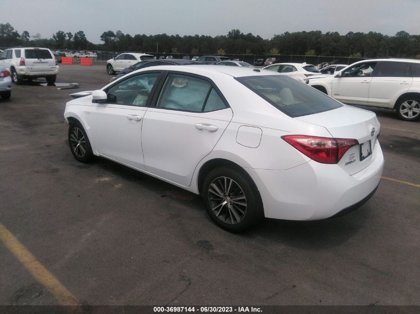 2017 TOYOTA COROLLA L/LE/XLE/SE - 2T1BURHE1HC775541