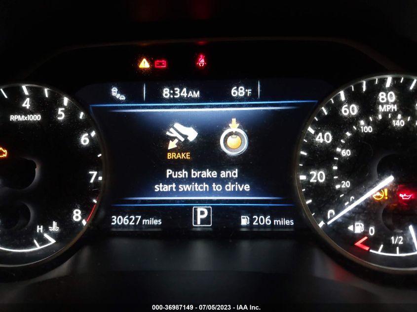 2018 NISSAN MAXIMA SL - 1N4AA6AP1JC405323