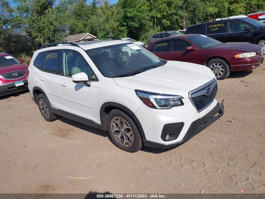 2021 SUBARU FORESTER PREMIUM - JF2SKAFC4MH433744