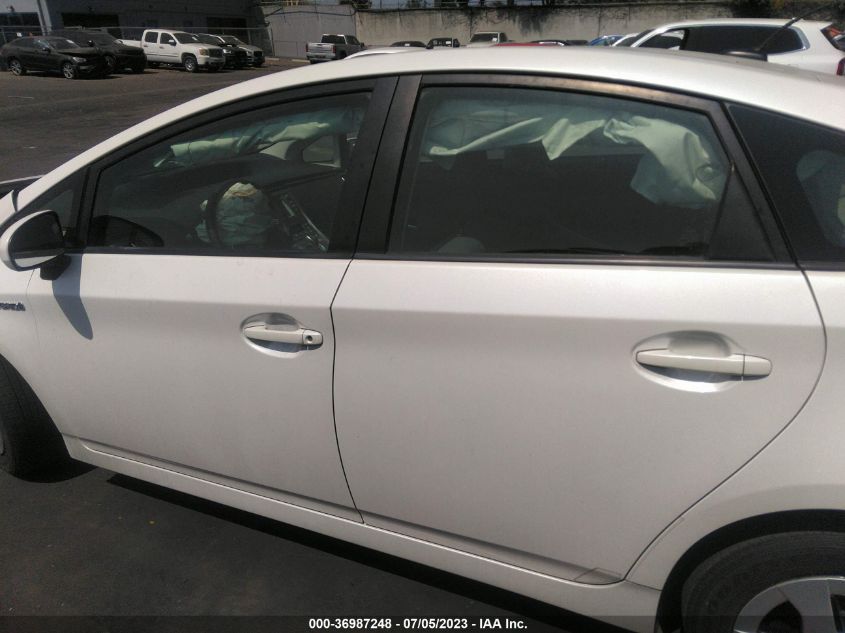 2013 TOYOTA PRIUS ONE/TWO/THREE/FOUR/FIVE - JTDKN3DU6D5649965