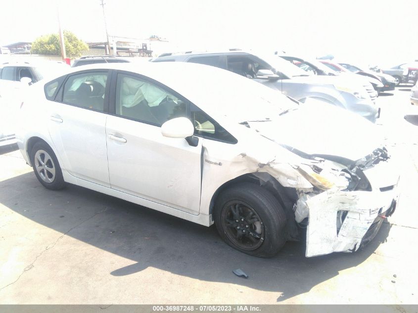 2013 TOYOTA PRIUS ONE/TWO/THREE/FOUR/FIVE - JTDKN3DU6D5649965