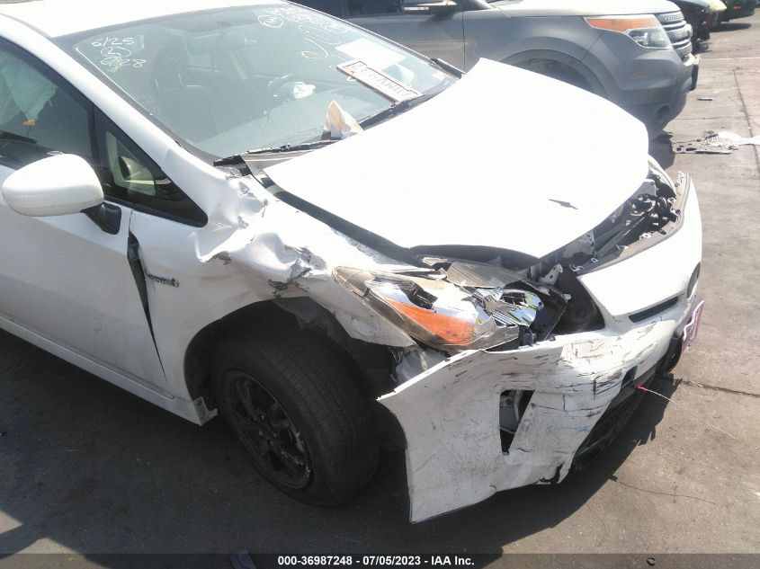 2013 TOYOTA PRIUS ONE/TWO/THREE/FOUR/FIVE - JTDKN3DU6D5649965