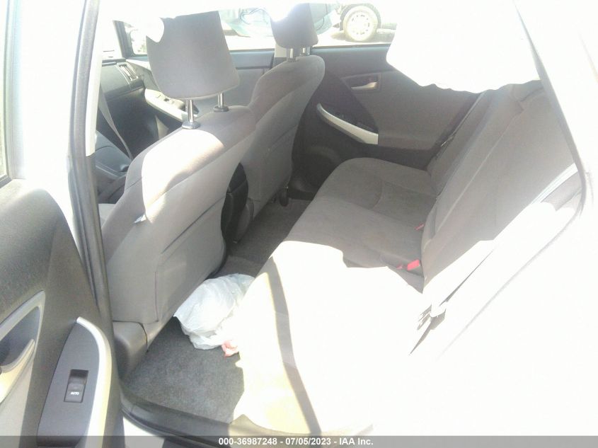2013 TOYOTA PRIUS ONE/TWO/THREE/FOUR/FIVE - JTDKN3DU6D5649965
