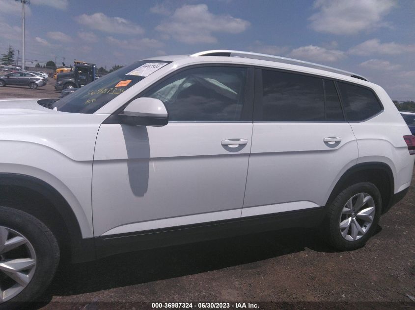 2019 VOLKSWAGEN ATLAS 3.6L V6 SE W/TECHNOLOGY - 1V2UR2CAXKC559143