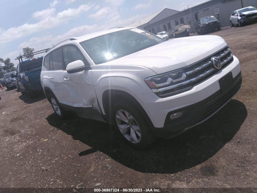 2019 VOLKSWAGEN ATLAS 3.6L V6 SE W/TECHNOLOGY - 1V2UR2CAXKC559143