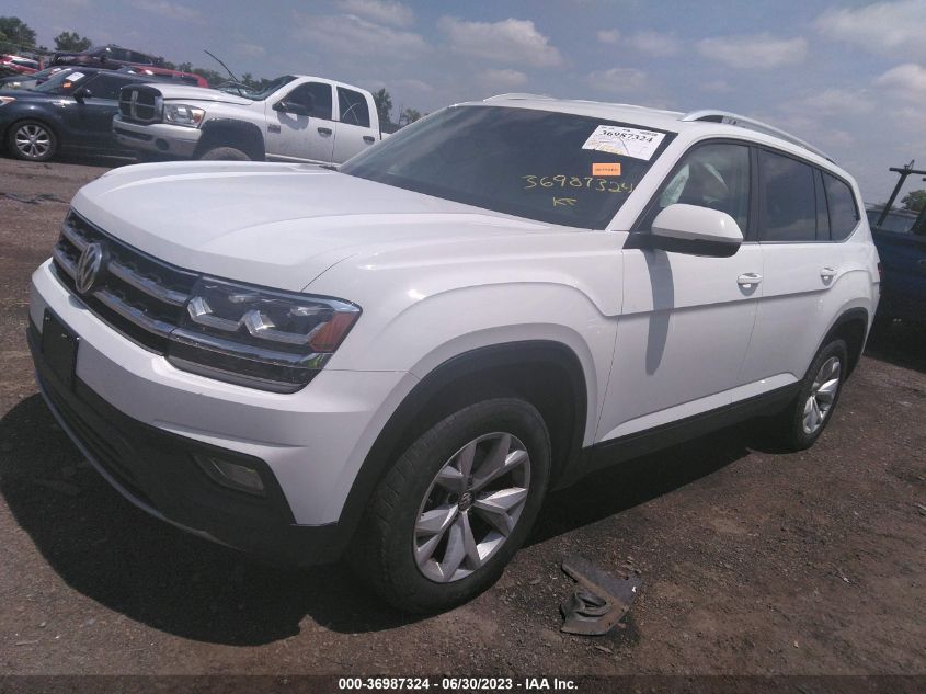 2019 VOLKSWAGEN ATLAS 3.6L V6 SE W/TECHNOLOGY - 1V2UR2CAXKC559143