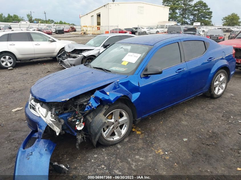2013 DODGE AVENGER SE - 1C3CDZABXDN653339