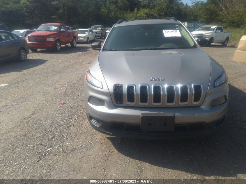 2016 JEEP CHEROKEE SPORT - 1C4PJLAB5GW136211