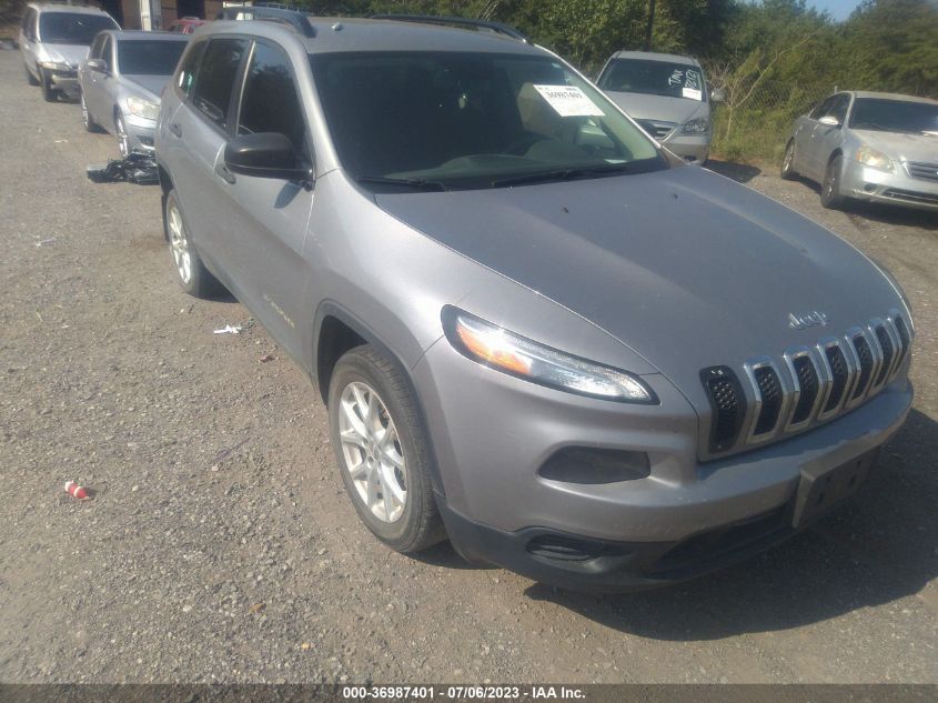 2016 JEEP CHEROKEE SPORT - 1C4PJLAB5GW136211