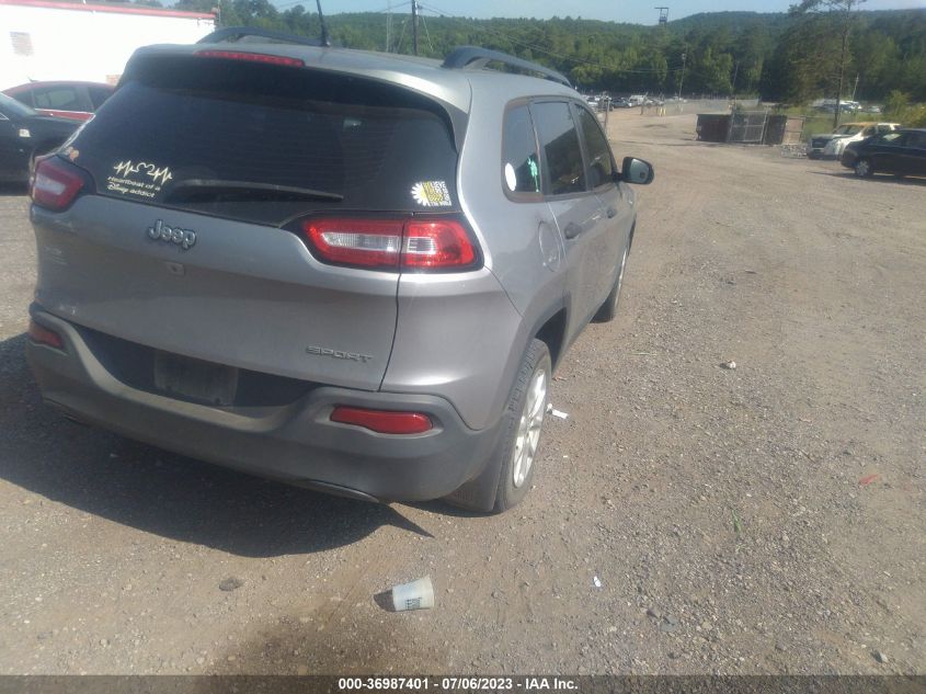 2016 JEEP CHEROKEE SPORT - 1C4PJLAB5GW136211