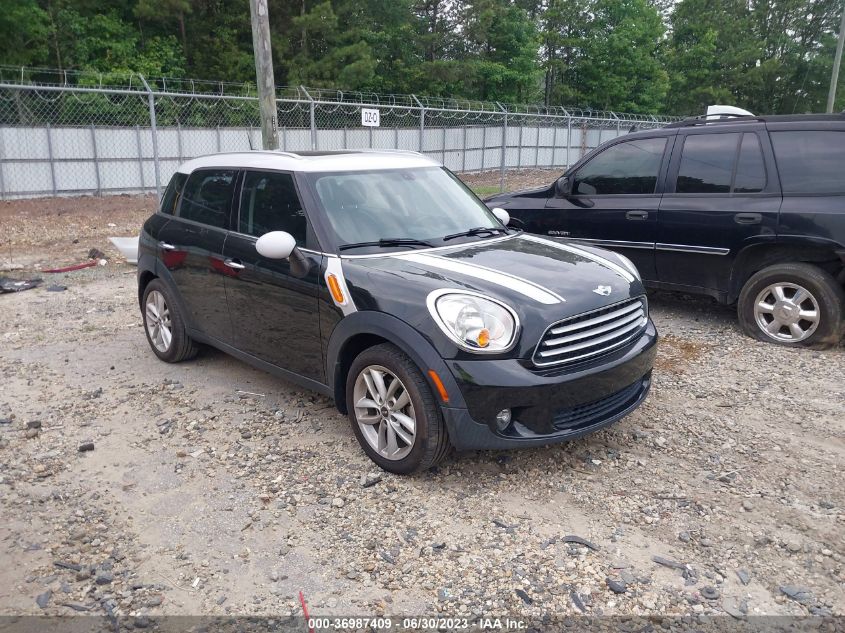 2013 MINI COOPER COUNTRYMAN - WMWZB3C59DWM08832