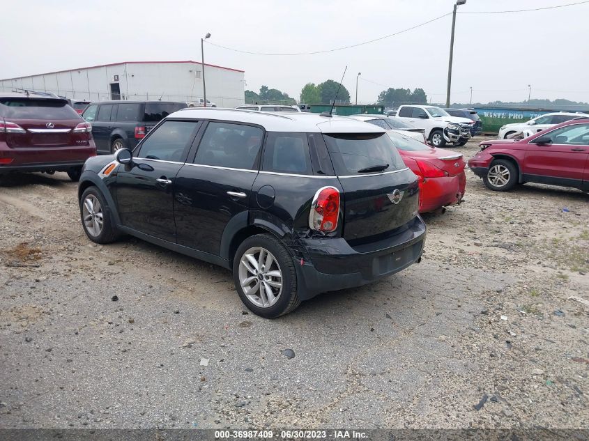 2013 MINI COOPER COUNTRYMAN - WMWZB3C59DWM08832
