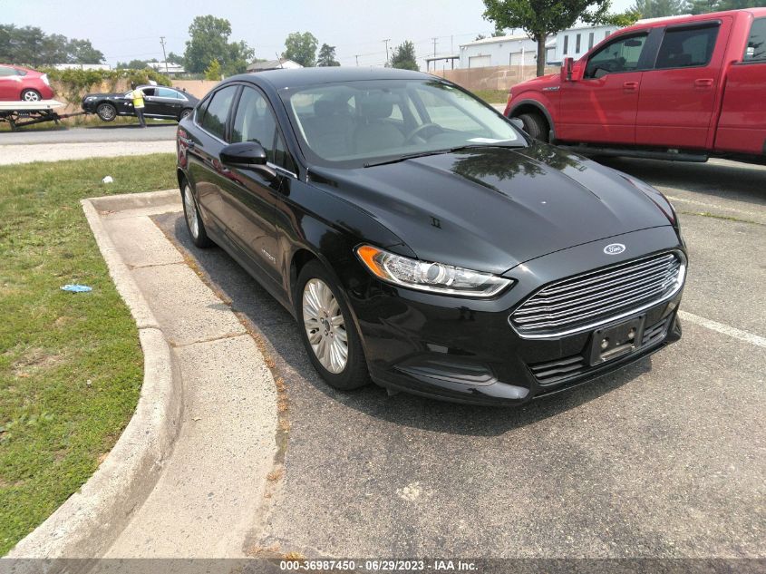 2016 FORD FUSION S HYBRID - 3FA6P0UU9GR188181