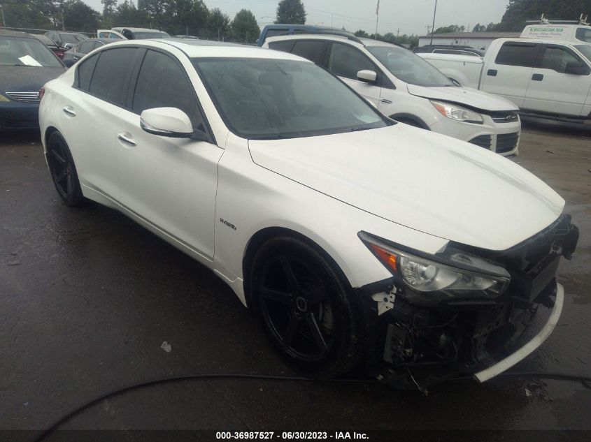 2014 INFINITI Q50 HYBRID PREMIUM - JN1AV7AP5EM692219
