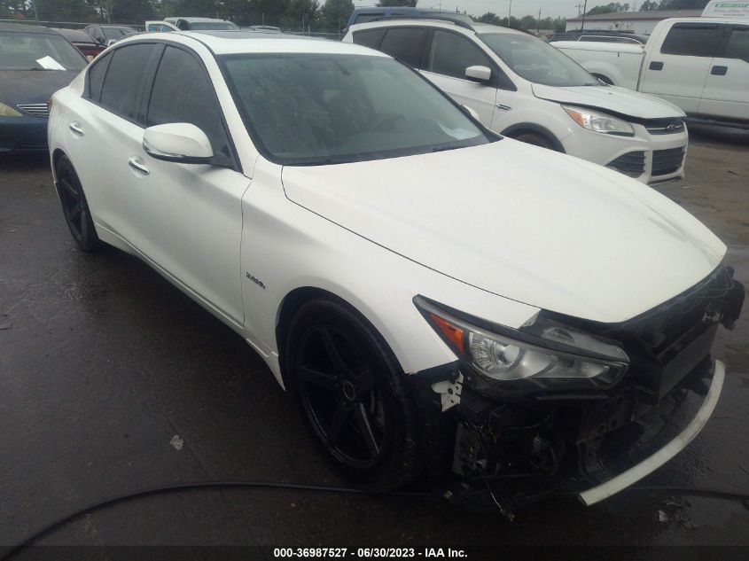 2014 INFINITI Q50 HYBRID PREMIUM - JN1AV7AP5EM692219