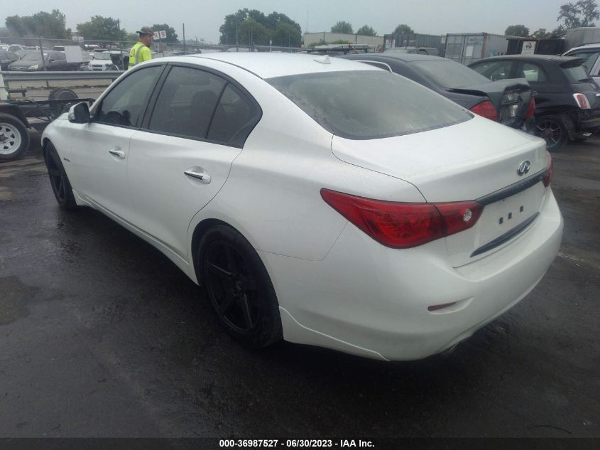 2014 INFINITI Q50 HYBRID PREMIUM - JN1AV7AP5EM692219