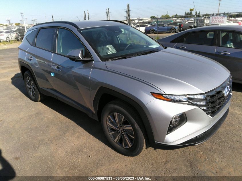 2023 HYUNDAI TUCSON HYBRID BLUE - KM8JBCA17PU131058