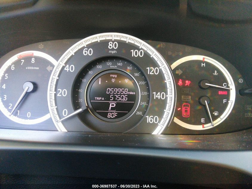 2014 HONDA ACCORD SEDAN EX-L - 1HGCR2F86EA102739