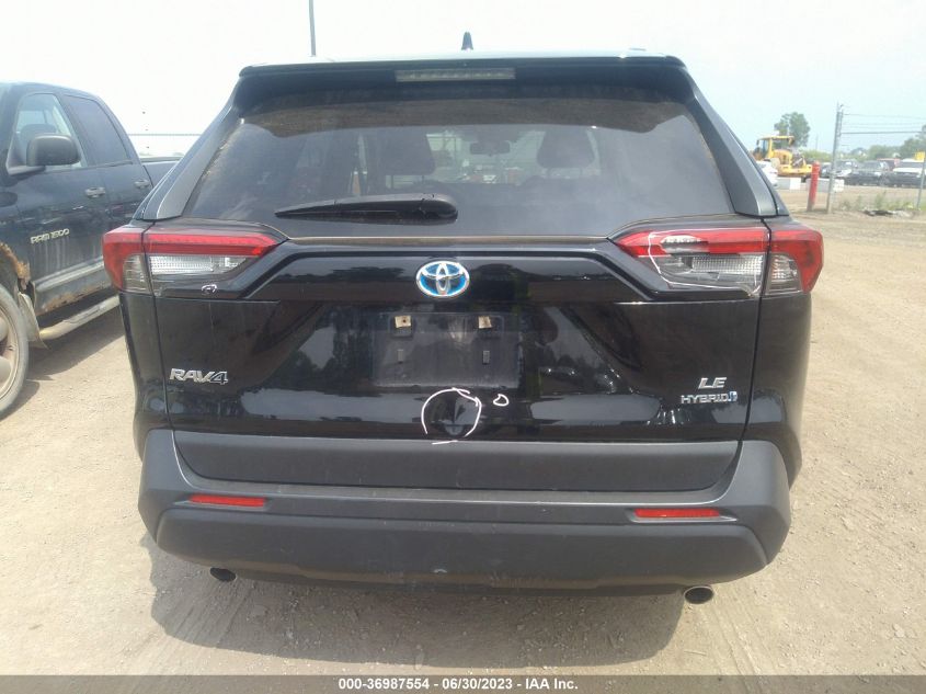 2019 TOYOTA RAV4 HYBRID LE - JTMMWRFV0KD031302
