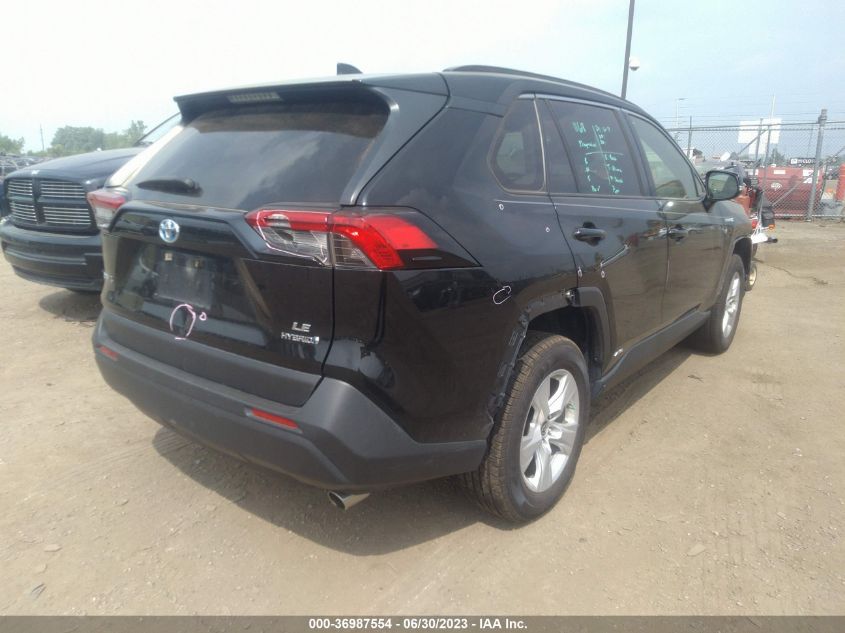 2019 TOYOTA RAV4 HYBRID LE - JTMMWRFV0KD031302
