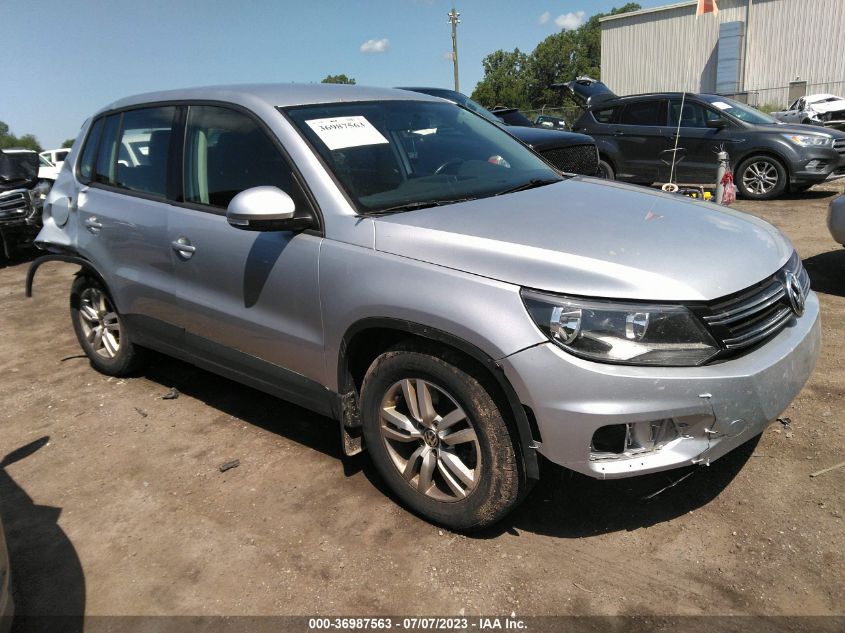 2013 VOLKSWAGEN TIGUAN S/SE/SEL - WVGBV7AX4DW537063